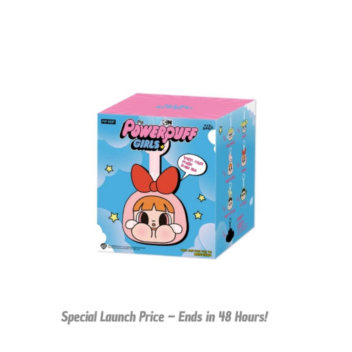Crybaby × Powerpuff Girls | Blind Box Figures Set by POP MART (6 pcs)