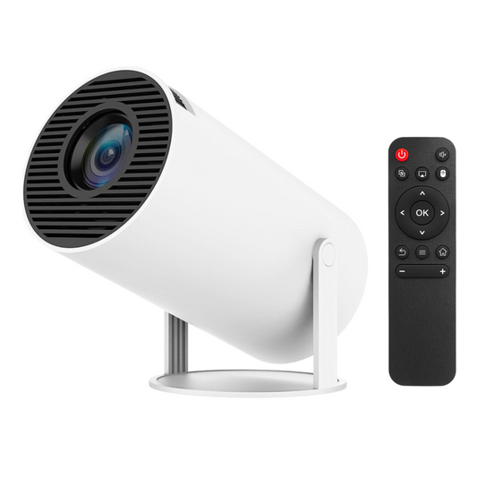 LumiPort 4K – Smart Mini Projector 180°.