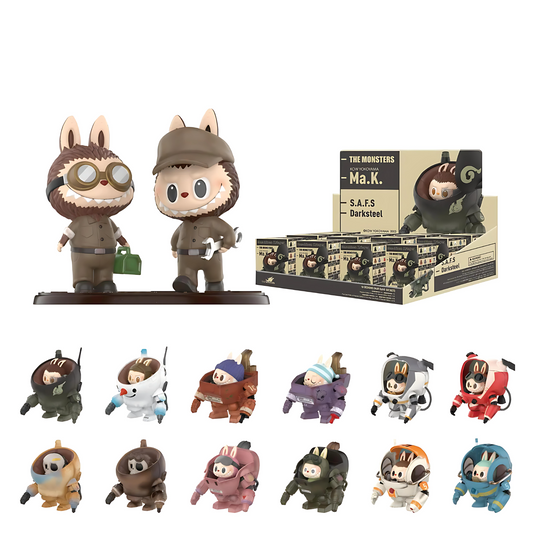 POP MART The Monsters x Kow Yokoyama Ma.K. — 12PC Collectible Blind Box Figures Set